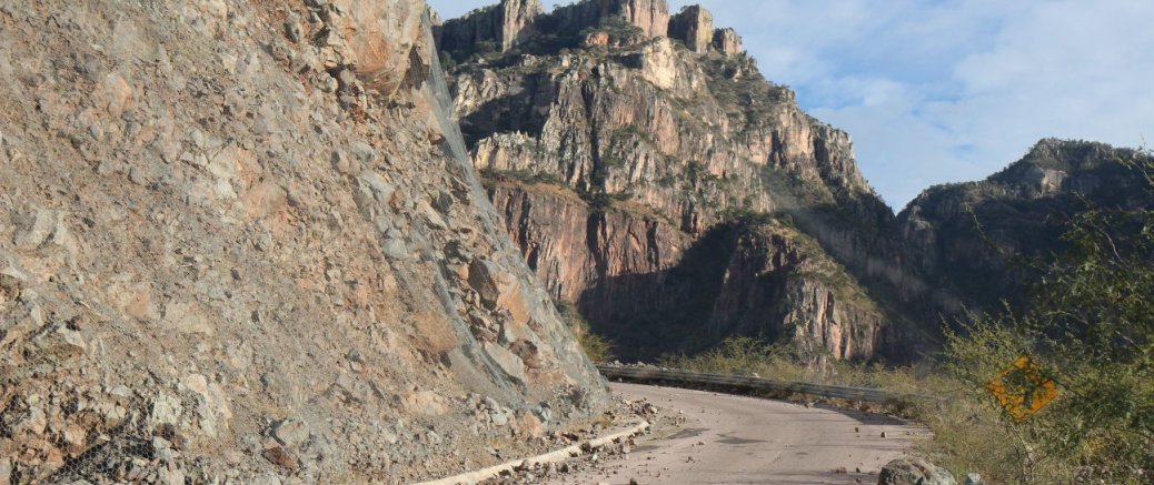 Parc Aventure de las Barrancas del Cobre, Divisadero, Chihuahua -> Sur la route de Batopilas, en haut du Canyon