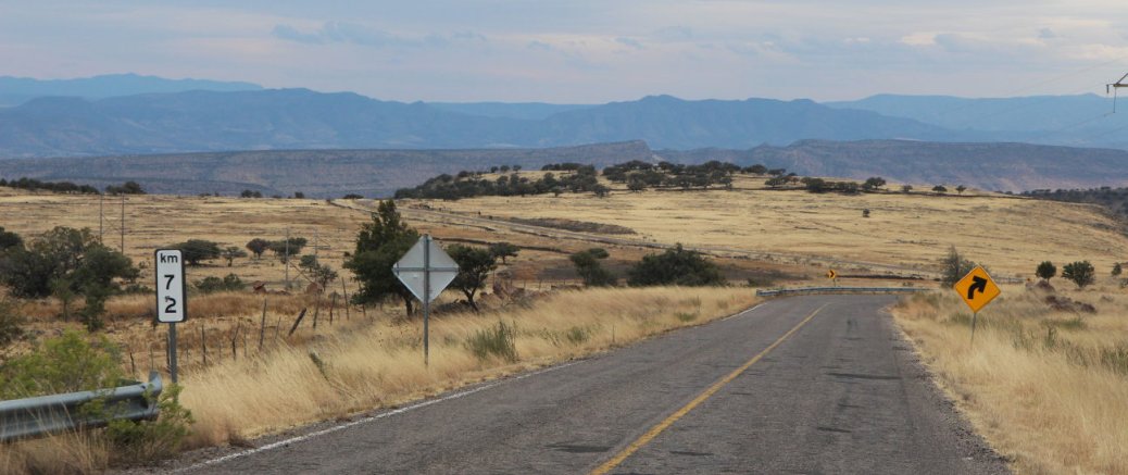 Sur la route de Batopilas, en haut du Canyon -> Hidalgo del Parral (aka Parral), Chihuahua