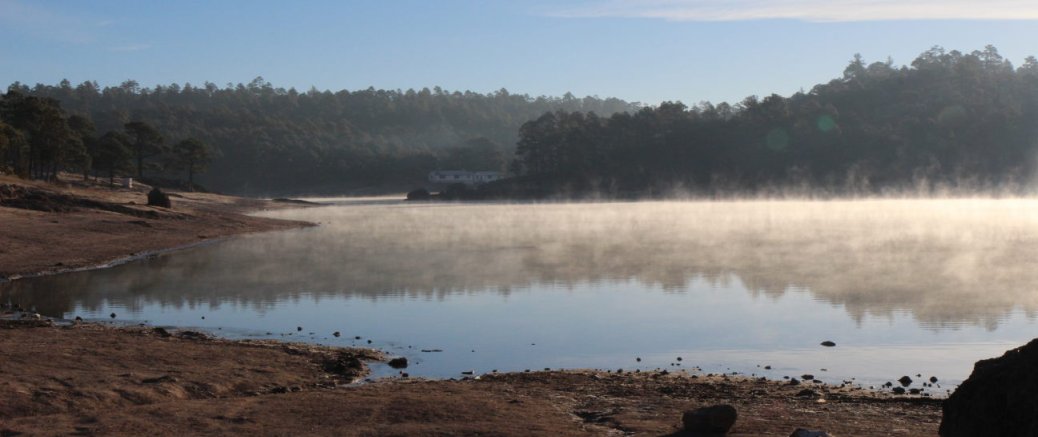 Camping au Lac Arareko / Arareco, 15 bornes au sud de Creel, Chihuahua -> Parc Aventure de las Barrancas del Cobre, Divisadero, Chihuahua